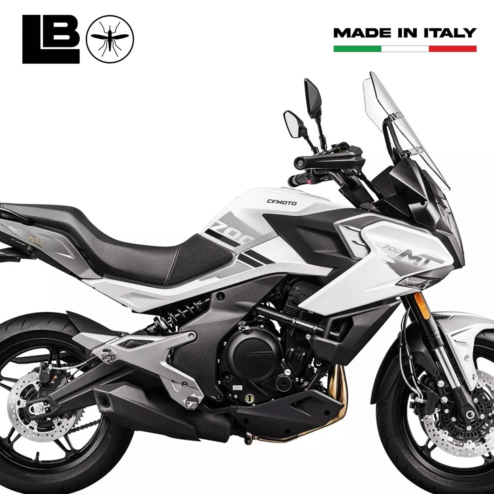 Adesivi Gel 3D Protezioni laterali serbatoio moto compatibili con CFMOTO 700MT in Paraserbatoio LabelBike - Bibbiano, commercioVirtuoso.it