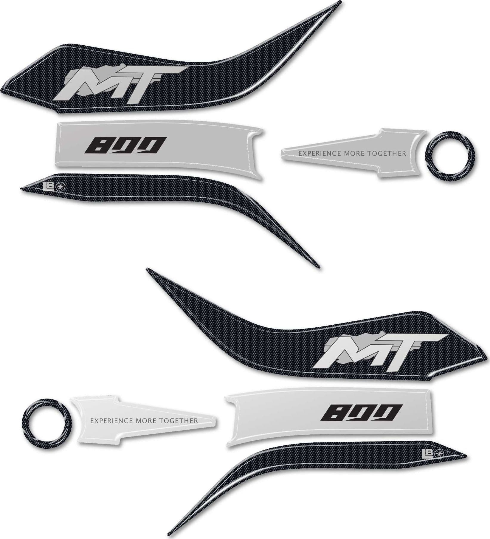 Protezione Paramani Adesivi in resina gel 3D moto compatibili con CFMOTO 800MT in Decalcomanie adesivi e magneti LabelBike - Bibbiano, commercioVirtuoso.it