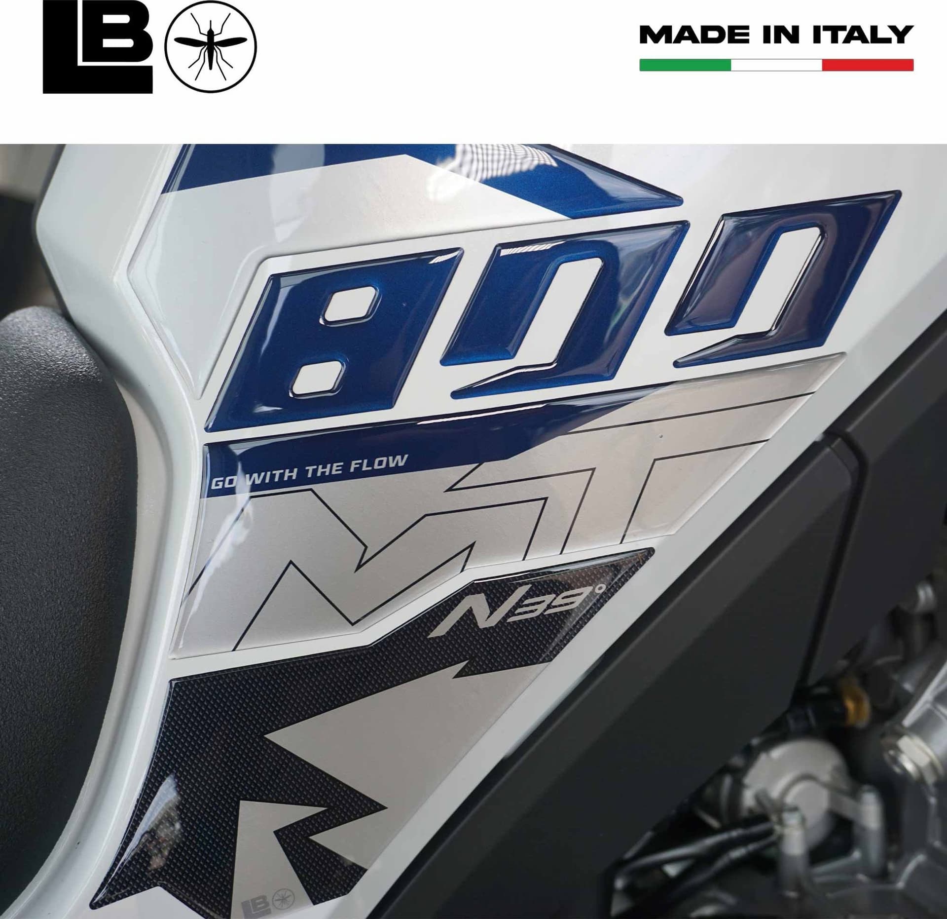 Protezioni Laterali serbatoio moto Adesivi Gel 3D compatibili con CFMOTO 800MT in Paraserbatoio LabelBike - Bibbiano, commercioVirtuoso.it