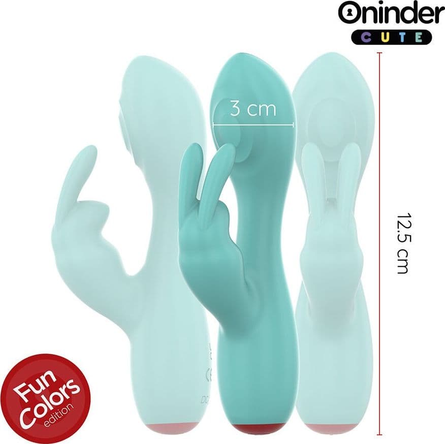 ONINDER CUTE - VIBRATORE CLITORIDEO PUNTO G LOVE BUNNY - APP GRATUITA IN TUTTO IL MONDO in Vibratori Rabbit Desideria Shop - Latina, commercioVirtuoso.it