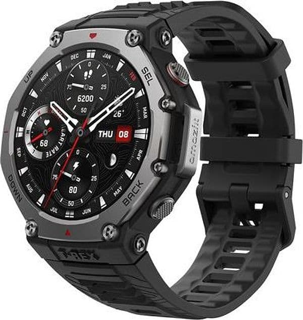 Smw.amazfit t-rex 3 black - REX3BLACK