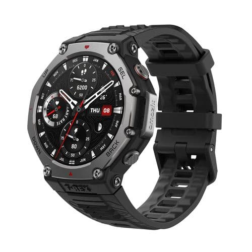 Smw.amazfit t-rex 3 black - REX3BLACK