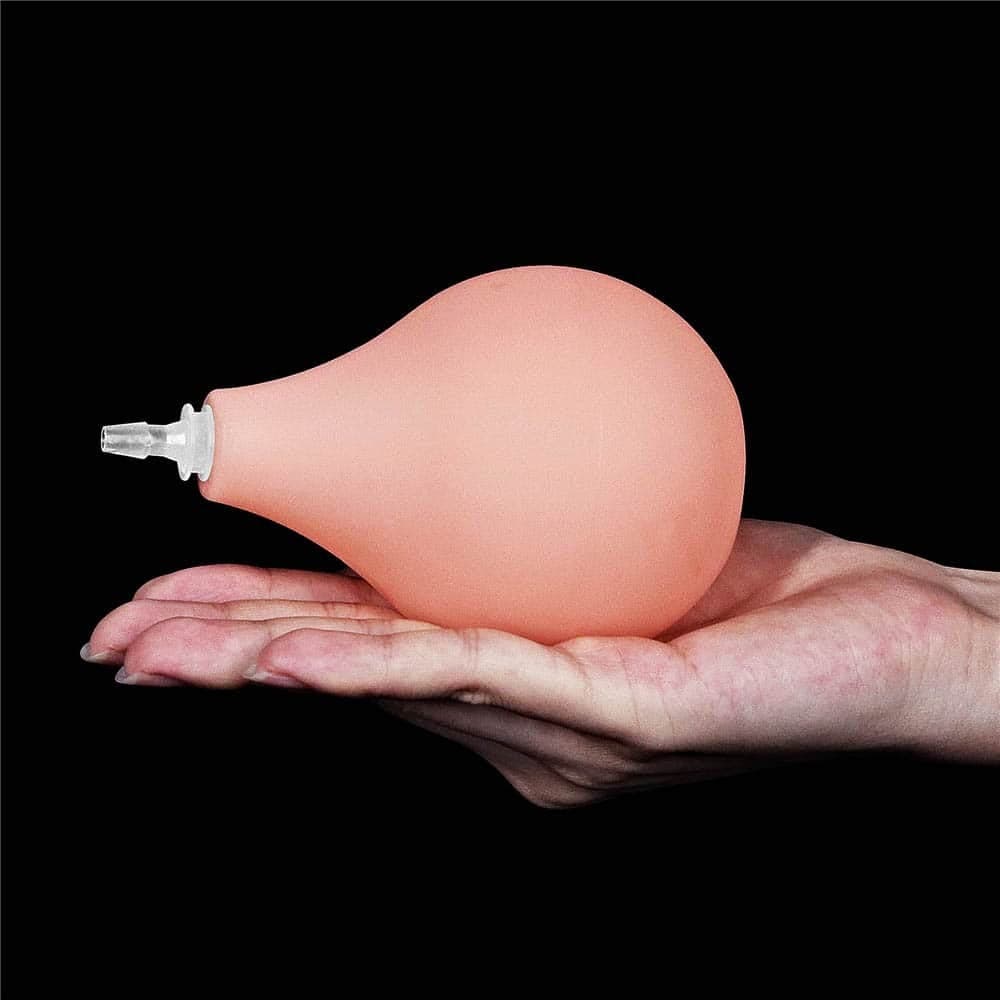 Dildo realistico gigante estremo rosa carne da 25 cm con squirting eiaculazione schizzante e ventosa in Dildo realistici Kondorama - Martinsicuro, commercioVirtuoso.it