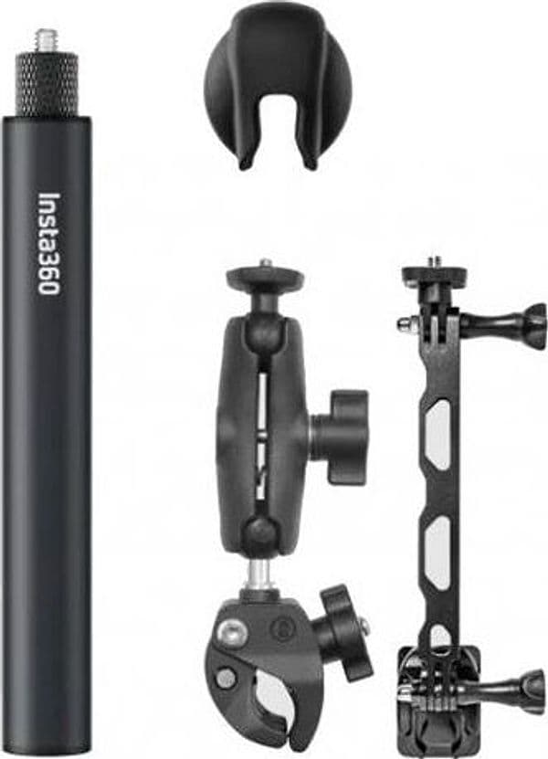 Supporto action cam insta360 935312 motorcycle bundle black