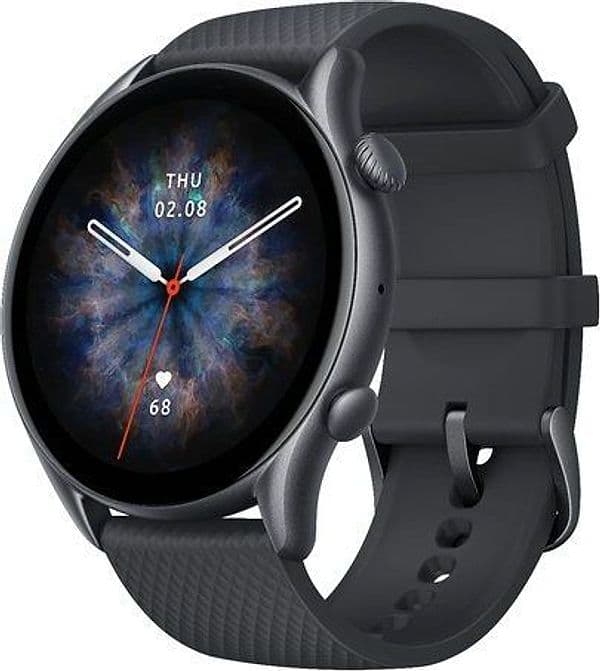 Smartwatch amazfit gtr 3 pro alexa ready galaxy black - 6972596108252