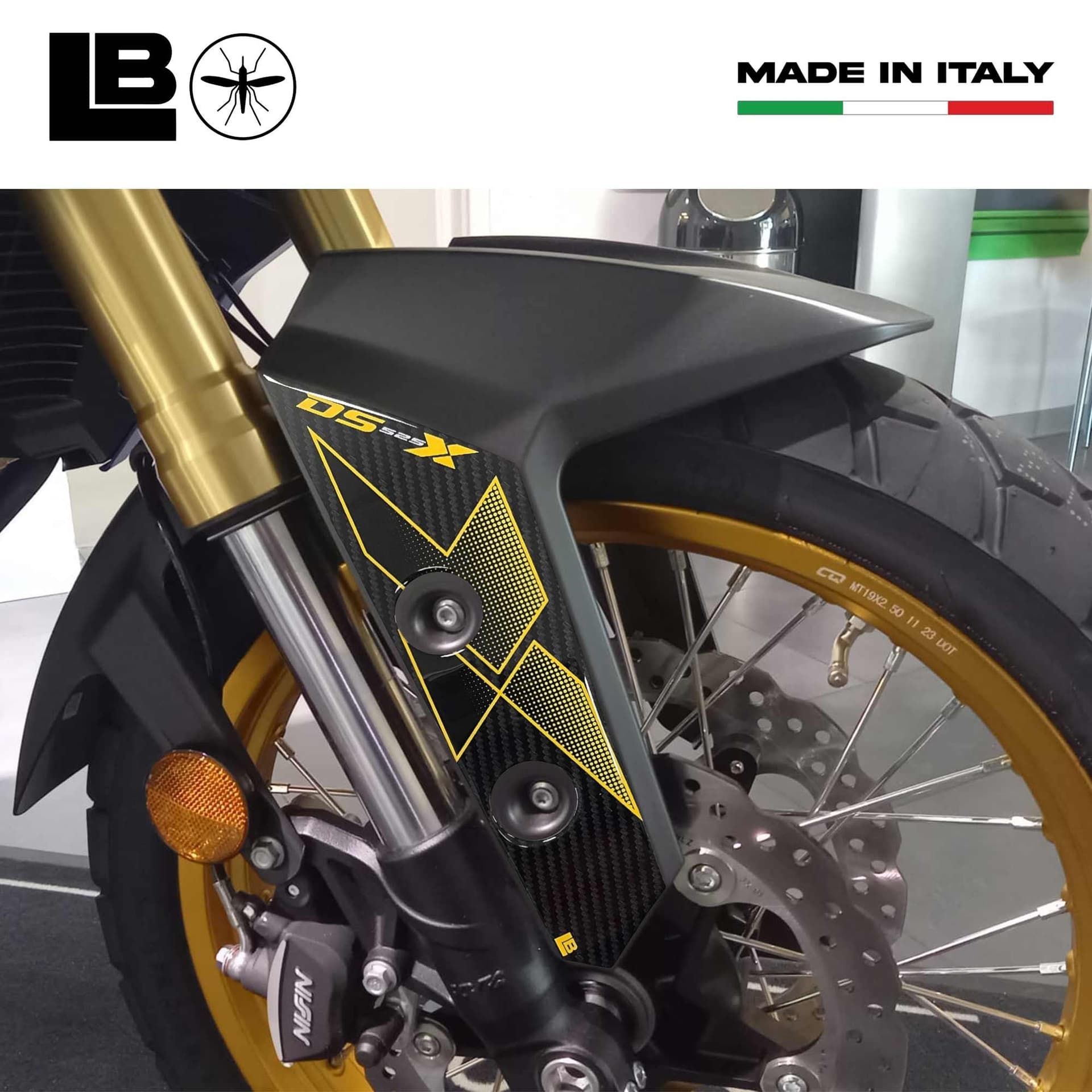 Adesivi 3D Protezioni Parasteli compatibili con moto Voge Valico 525DSX 2024 in Decalcomanie adesivi e magneti LabelBike - Bibbiano, commercioVirtuoso.it