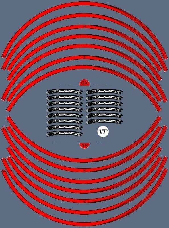 KIT STRISCE ADESIVE compatibili per CERCHI 17 MOTO KAWASAKI Z800 Adesivi tuning in Decalcomanie adesivi e magneti LabelBike - Bibbiano, commercioVirtuoso.it