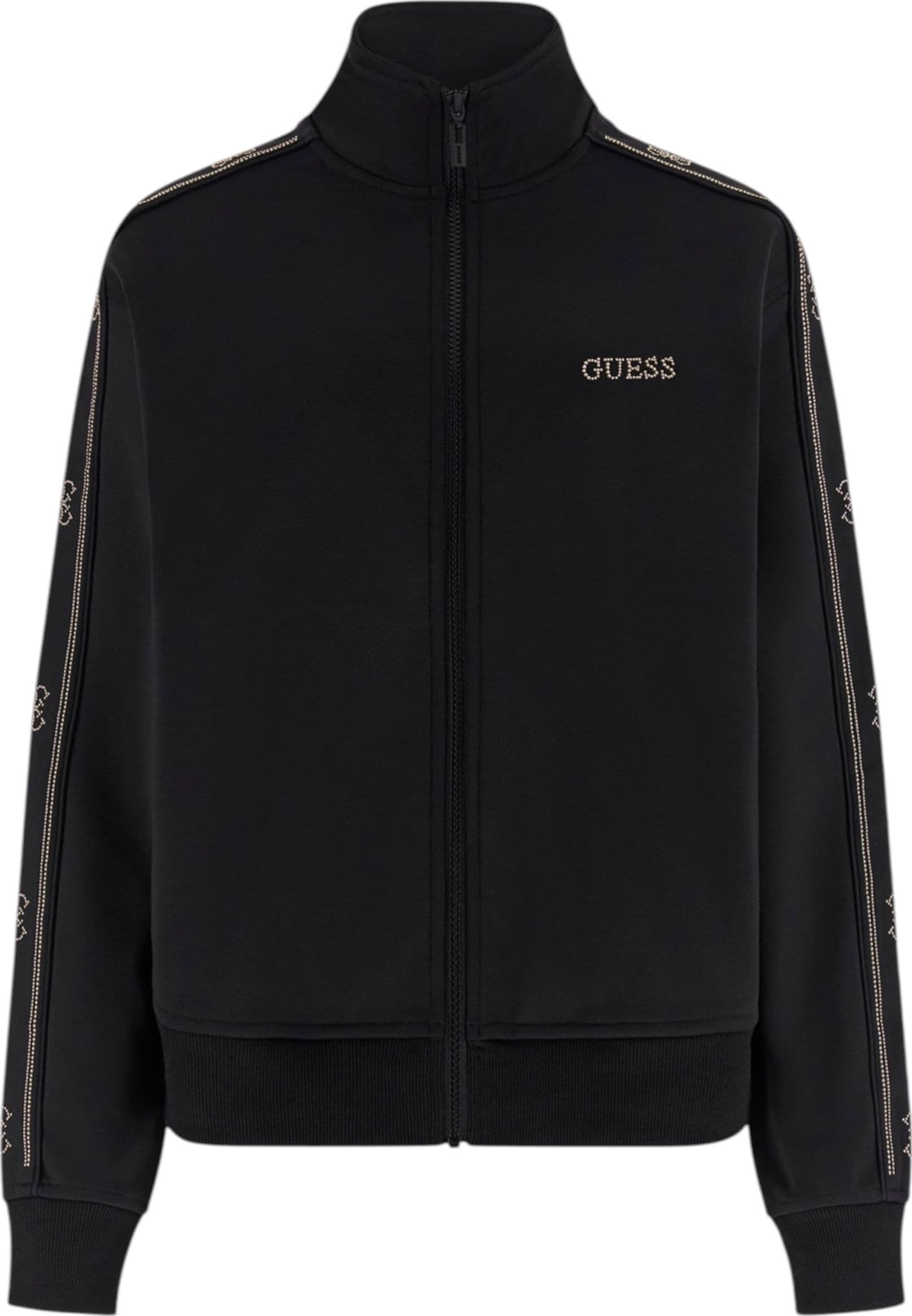 GUESS ACTIVEWEAR Felpa full zip Donna Guess Activewear da donna in Felpe senza cappuccio Drestige - Casamassima, commercioVirtuoso.it