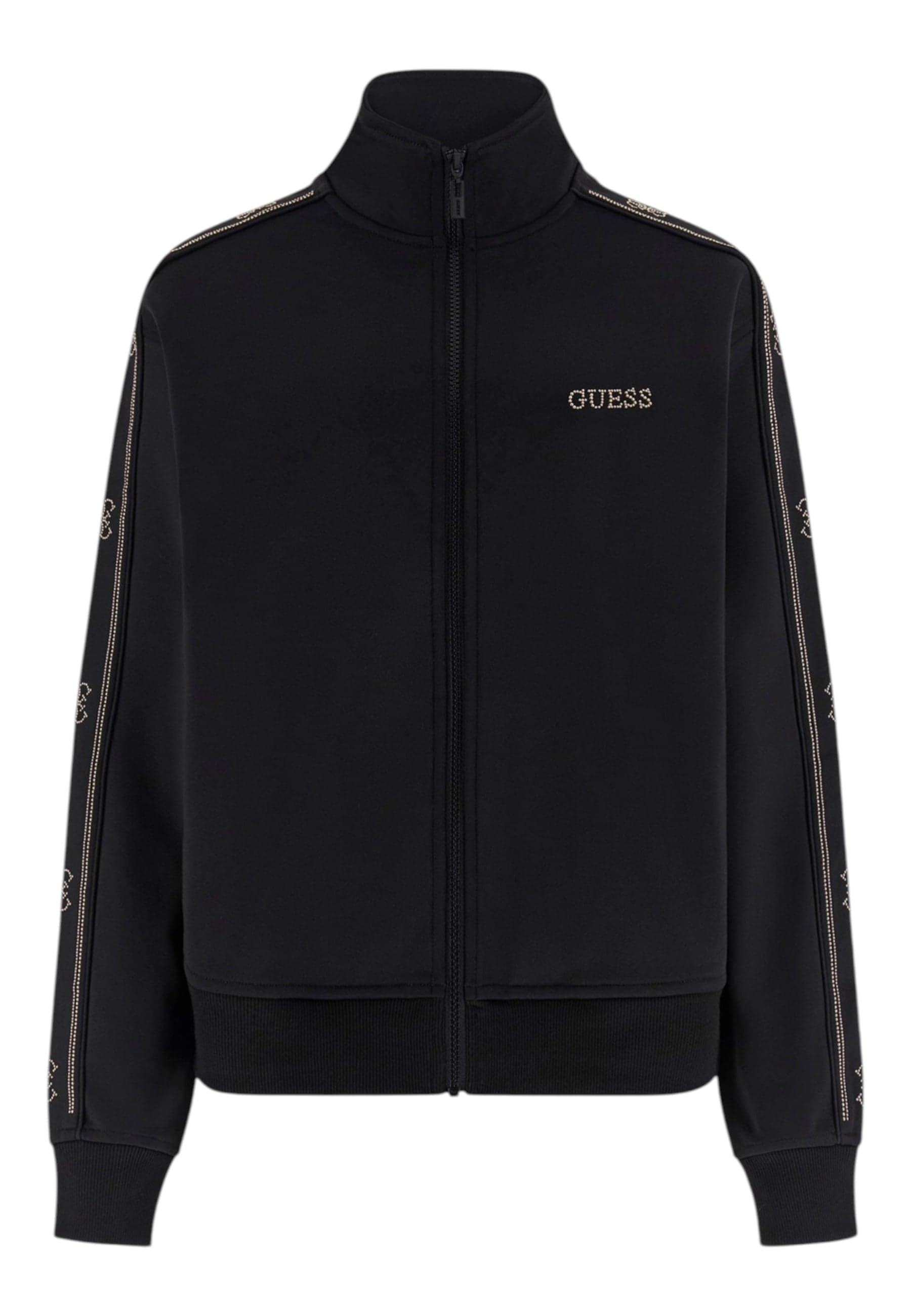 GUESS ACTIVEWEAR Felpa full zip Donna Guess Activewear da donna in Felpe senza cappuccio Drestige - Casamassima, commercioVirtuoso.it