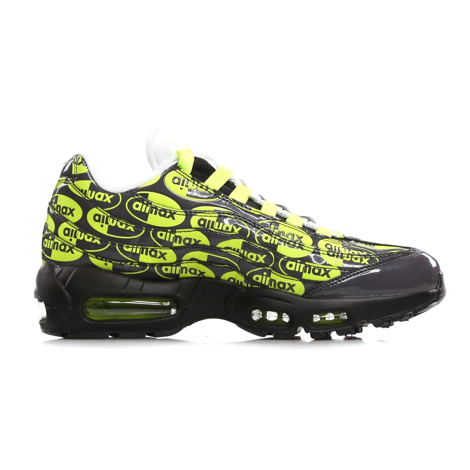 Nike Scarpa Bassa Uomo Air Max 95 Prm Black/volt/ash/white da uomo in Scarpe da corsa su strada Drestige - Casamassima, commercioVirtuoso.it