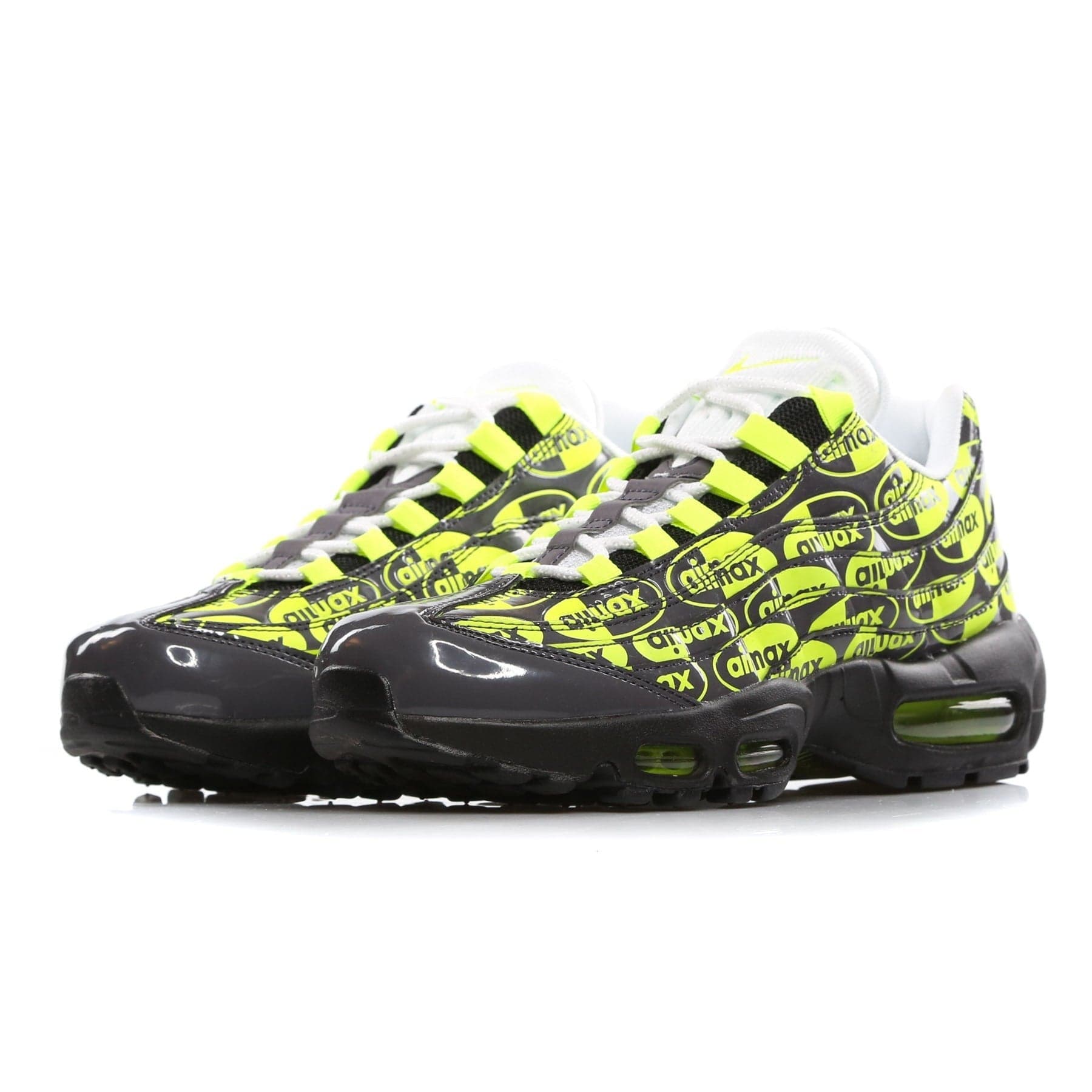 Nike Scarpa Bassa Uomo Air Max 95 Prm Black/volt/ash/white da uomo in Scarpe da corsa su strada Drestige - Casamassima, commercioVirtuoso.it