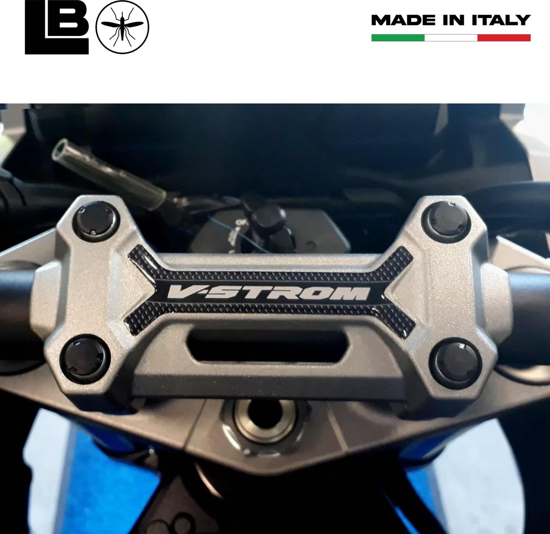 Kit completo Adesivi 3D protezioni compatibili con moto Suzuki V-Strom 1050 Blu in Decalcomanie adesivi e magneti LabelBike - Bibbiano, commercioVirtuoso.it