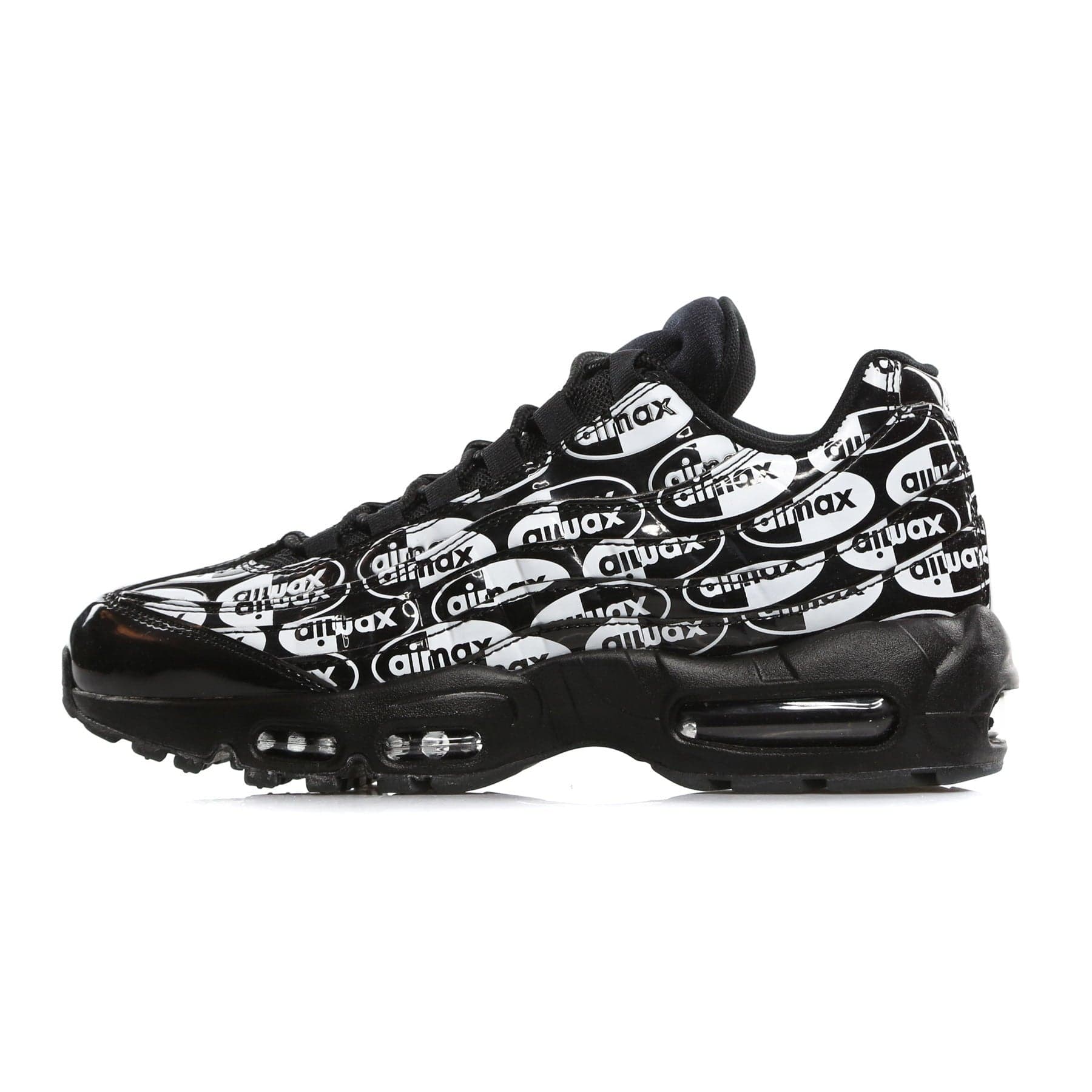 Nike Scarpa Bassa Uomo Air Max 95 Prm Black/black/white da uomo in Scarpe da corsa su strada Drestige - Casamassima, commercioVirtuoso.it