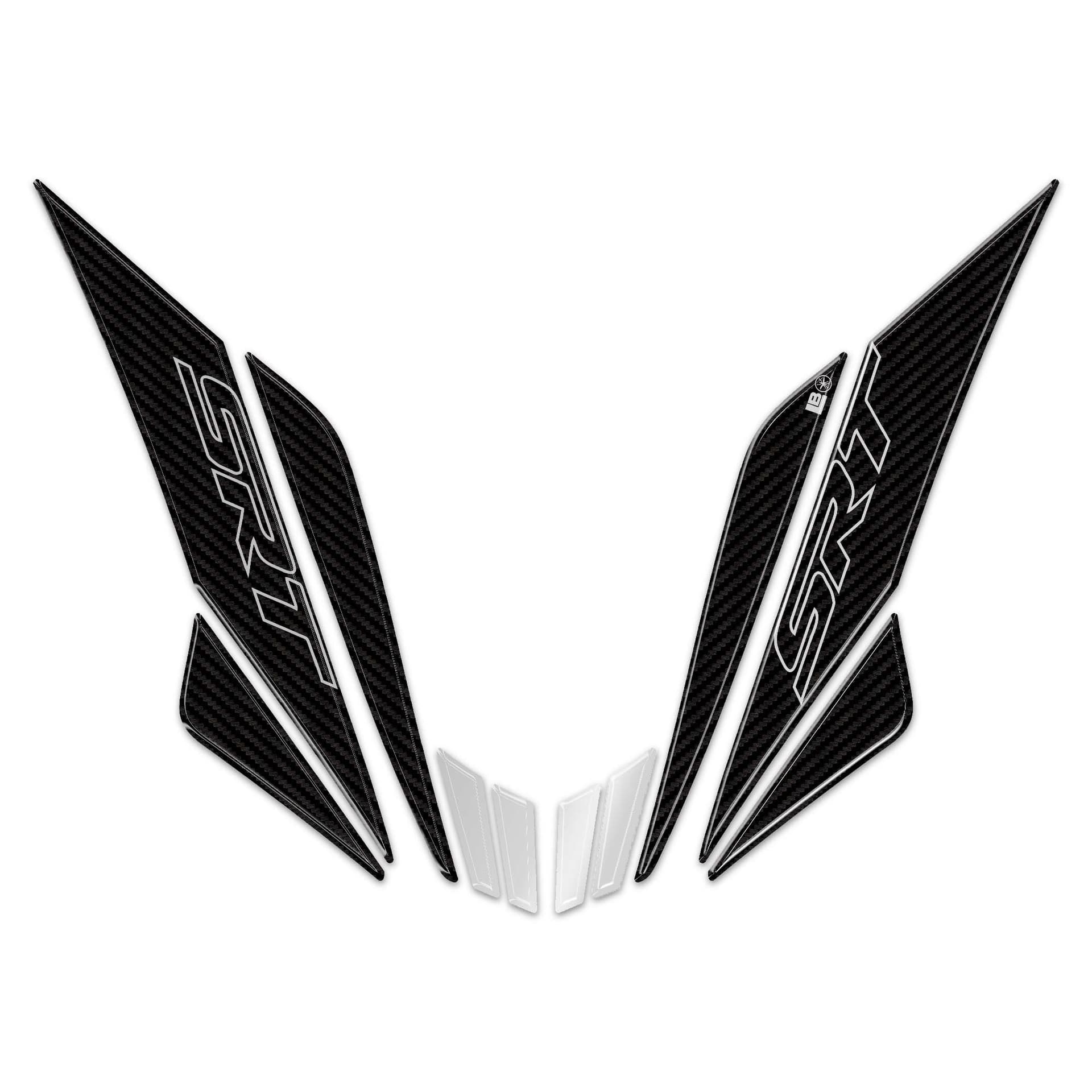 Adesivi 3D Protezione Becco Frontale moto compatibile con QJ Motor SRT 700 in Decalcomanie adesivi e magneti LabelBike - Bibbiano, commercioVirtuoso.it