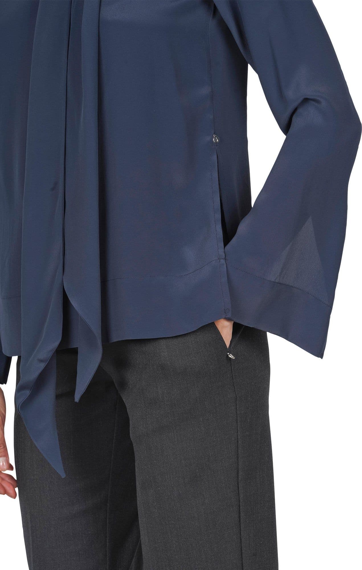 OTTOD'AME Ottod'ame - Pantalone - 461147 - Antracite da donna in Pantaloni Drestige - Casamassima, commercioVirtuoso.it