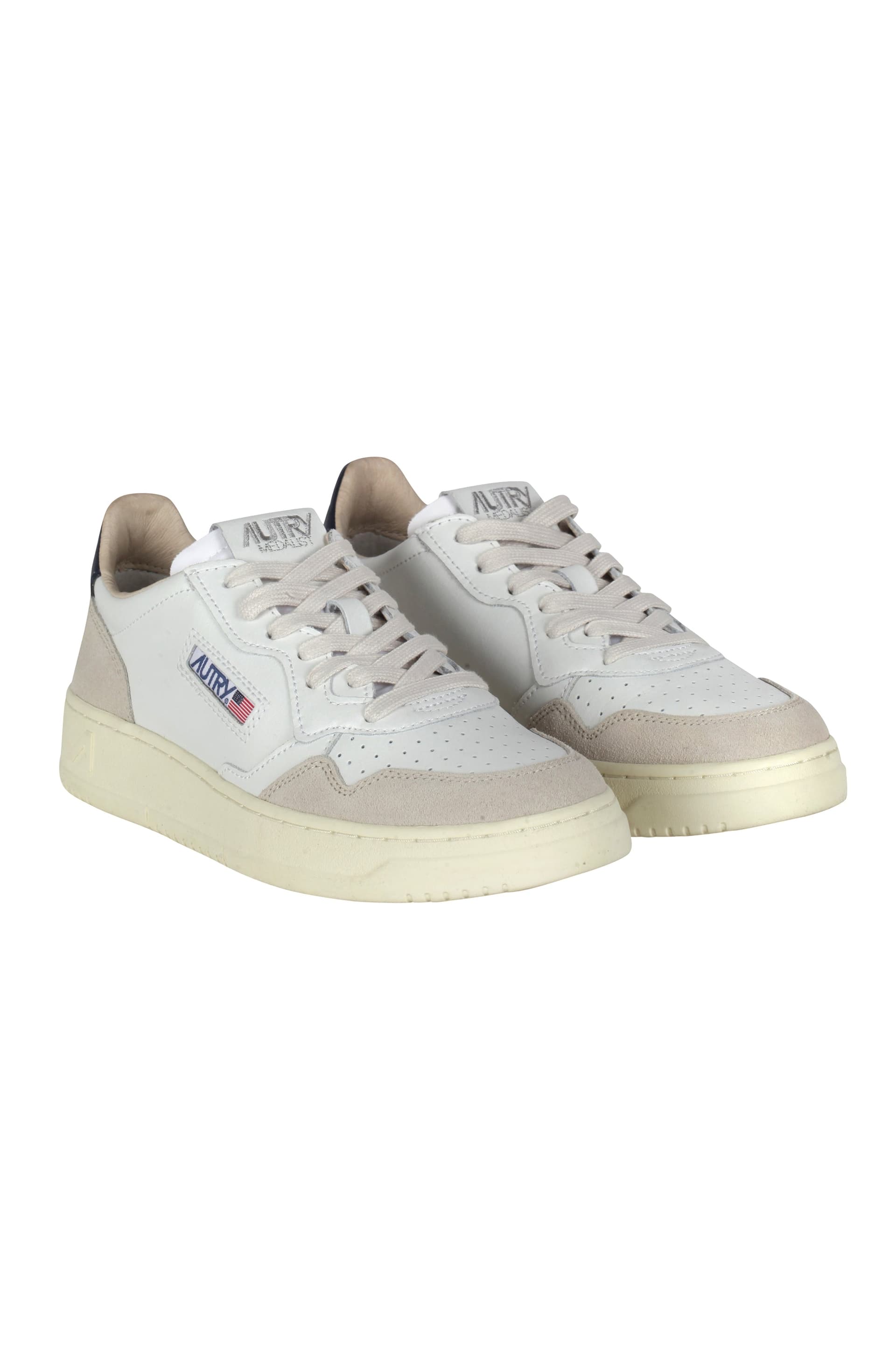 AUTRY Autry - Sneakers - 470518 - Beige/Blu da donna in Sneaker casual Drestige - Casamassima, commercioVirtuoso.it