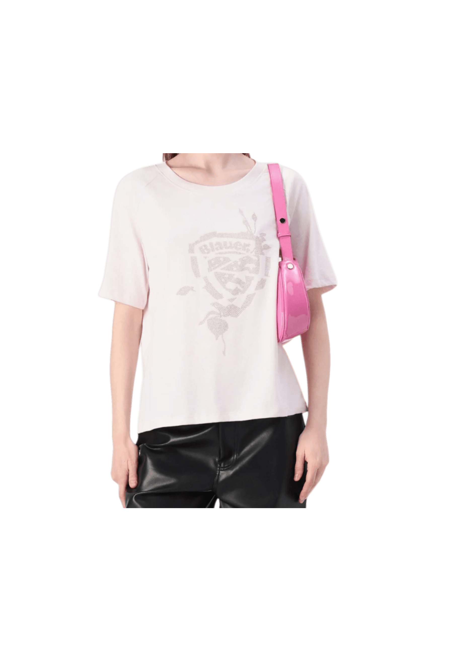 Blauer T-shirt donna 26SBLD02412 mod  Havey 26SBLD02412_005707_411 in Autocategorizzazione Broadway Red - Barletta, commercioVirtuoso.it