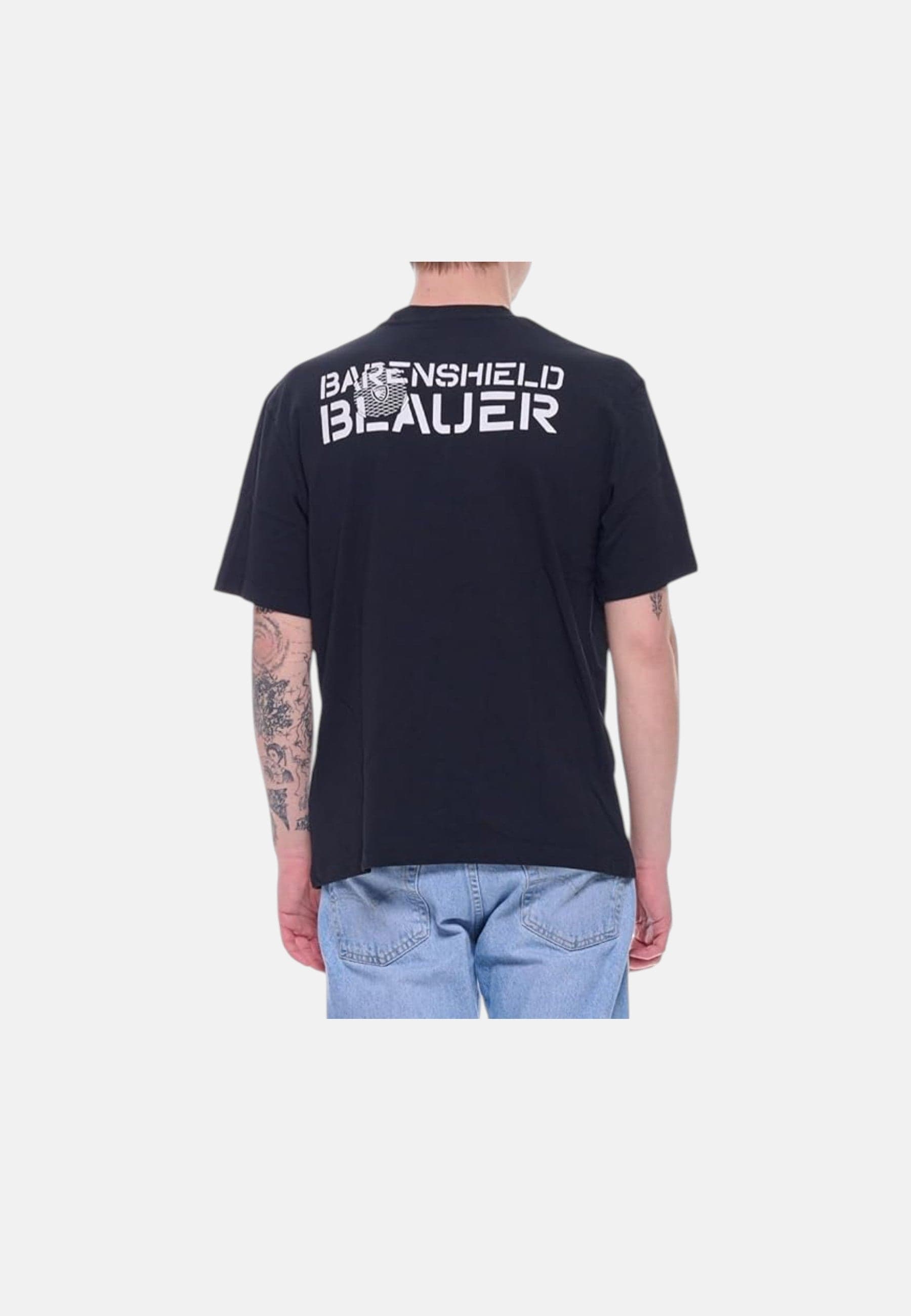 Blauer T-shirt uomo 26SBLUH02237 mod. Wallance Bianco Nero in Autocategorizzazione Broadway Red - Barletta, commercioVirtuoso.it