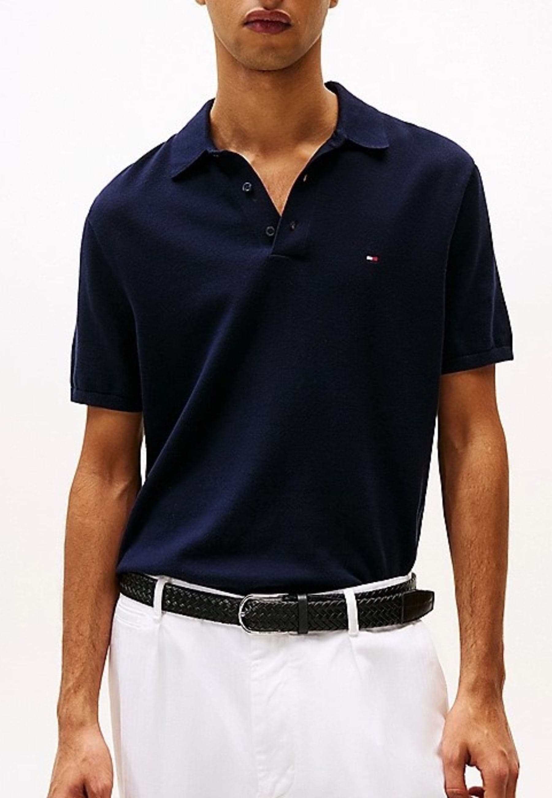 Tommy Hilfiger POLO ESSENTIAL COTTON KNITTED POLO da uomo in Polo Drestige - Casamassima, commercioVirtuoso.it