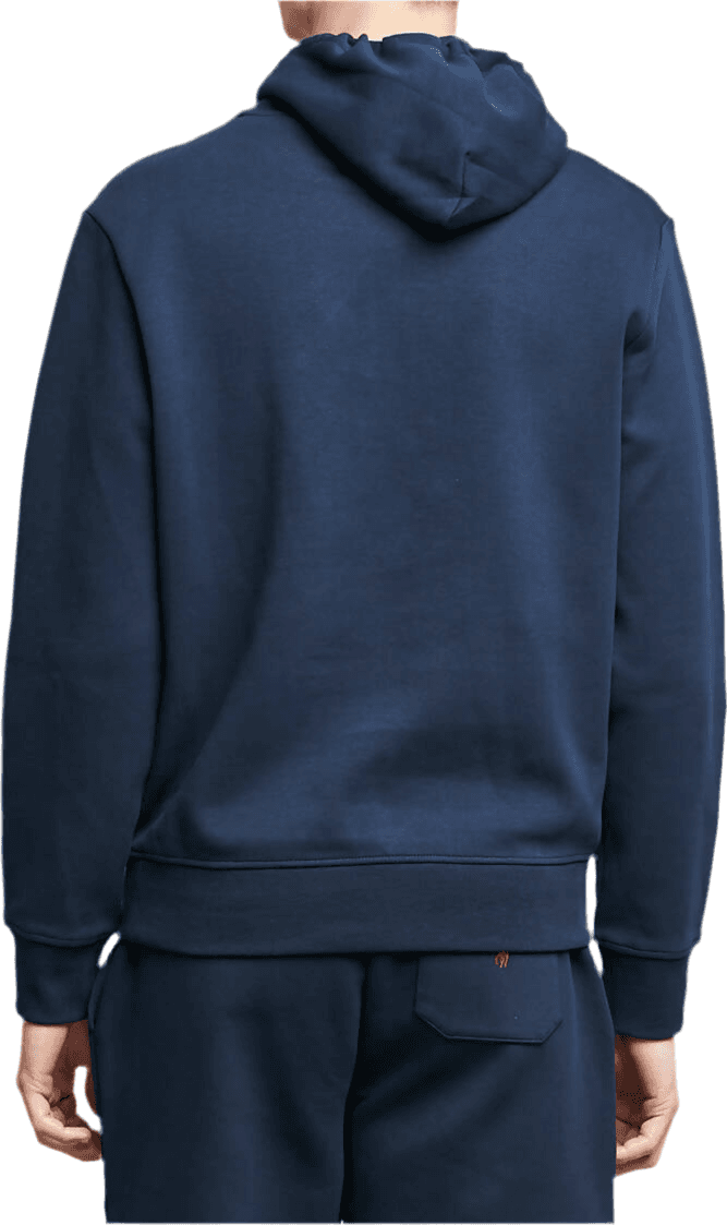 Felpa Ralph Lauren Uomo Navy Con Cappuccio in 100% Cotone Felpa Con Logo in Felpe con cappuccio Euforia - Bronte, commercioVirtuoso.it