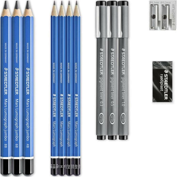 STAEDTLER SET SCHIZZI ARTISTICI in Carta Cartoleria Deja Vu - Crotone, commercioVirtuoso.it