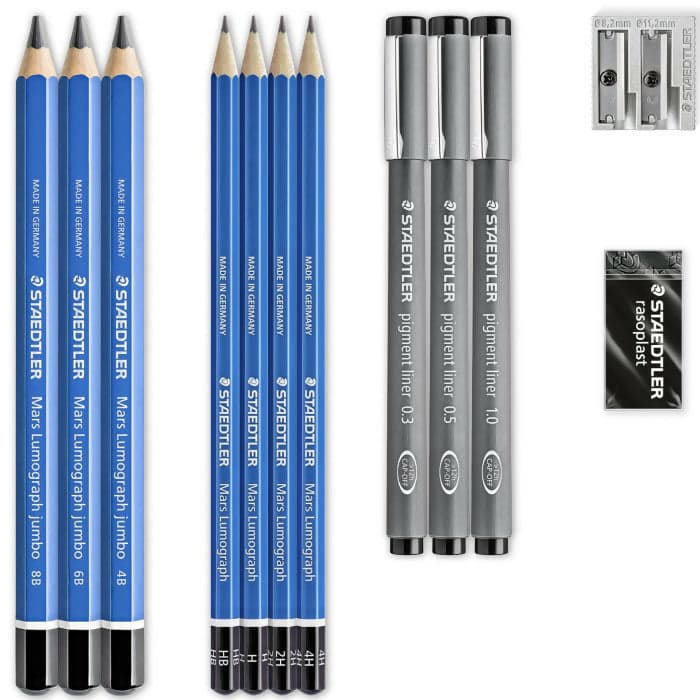 STAEDTLER SET SCHIZZI ARTISTICI in Carta Cartoleria Deja Vu - Crotone, commercioVirtuoso.it