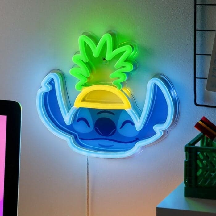 STITCH - Pineapple - Wall Mountable LED Neon in Carta Cartoleria Deja Vu - Crotone, commercioVirtuoso.it