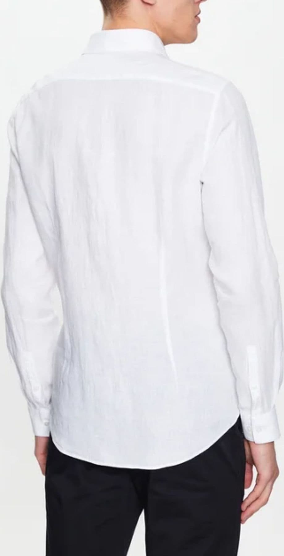 calvin klein Camicie LINEN SOLID SLIM SHIRT da uomo in Camicie casual Drestige - Casamassima, commercioVirtuoso.it
