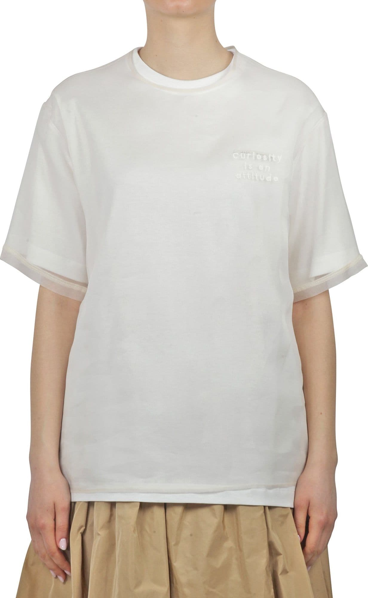 Alysi - T-shirt - 451046 - Bianco da donna in T-shirt Drestige - Casamassima, commercioVirtuoso.it