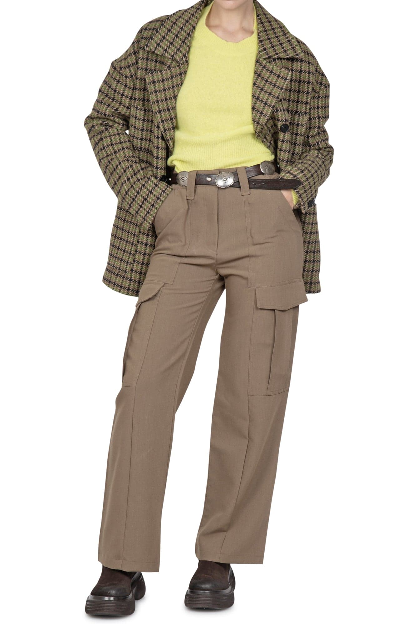 LA FEMME BLANCHE La Femme Blanche - Pantalone - 421288 - Oliva da donna in Pantaloni Drestige - Casamassima, commercioVirtuoso.it