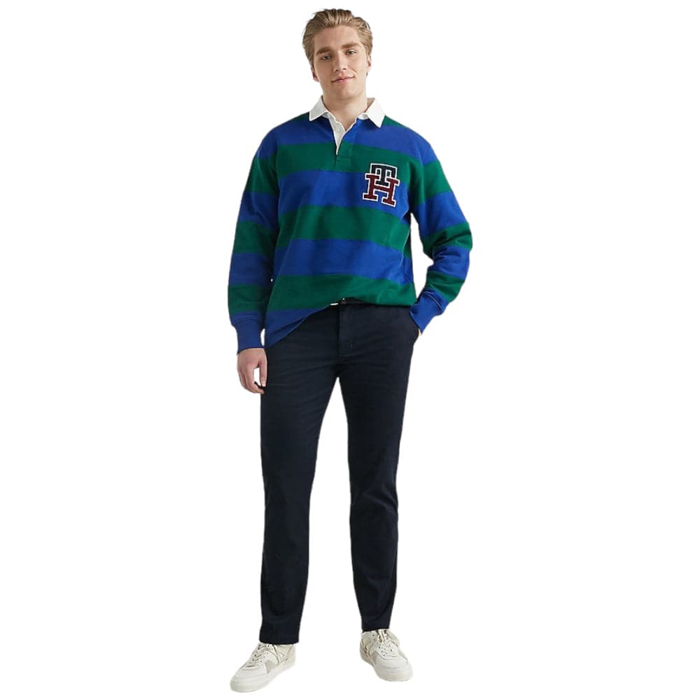 Tommy Hilfiger pantalone chino blu MW0MW25964 Pantaloni Tommy Hilfiger