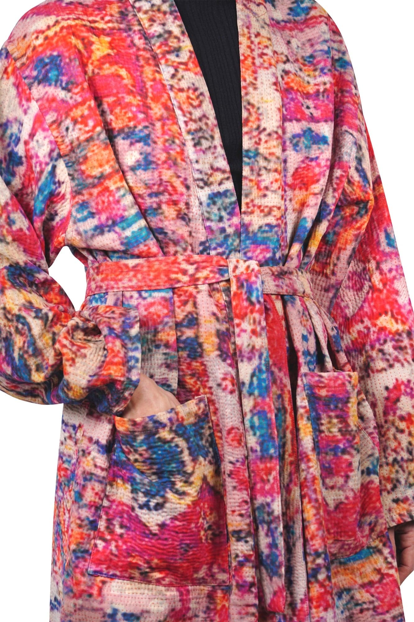 LA FEMME BLANCHE La Femme Blanche - Kimono - 470160 - Fantasia fuxia da donna in Accappatoi e vestaglie Drestige - Casamassima, commercioVirtuoso.it