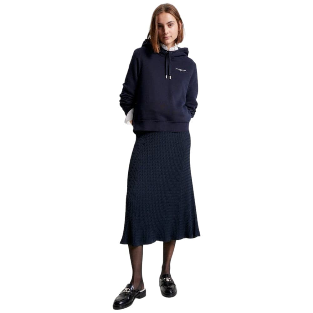 Tommy Hilfiger felpa blu cappuccio WW0WW40274 Felpe Tommy Hilfiger
