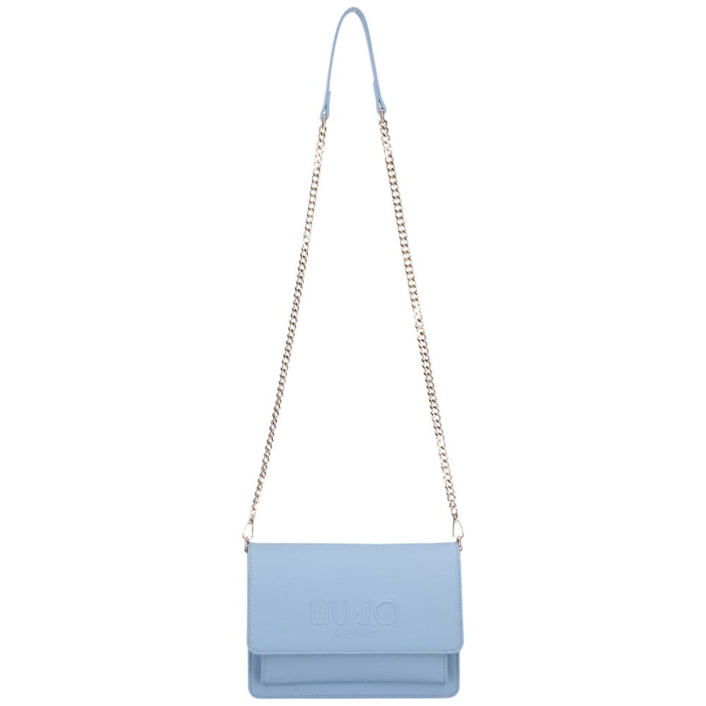Liu Jo borsa a tracolla crossbody azzurro cielo Halona AA5152E0087