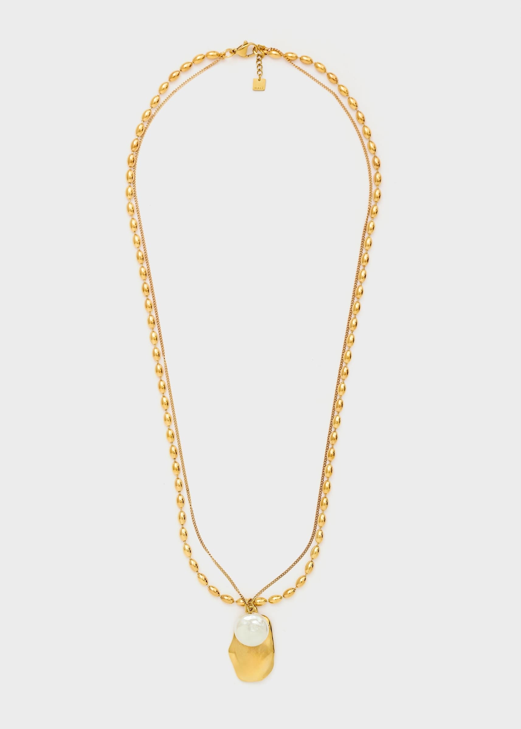 Collana doppia catena con charmes oro in Cinture Kanal 32 - Santa Maria di Licodia, commercioVirtuoso.it