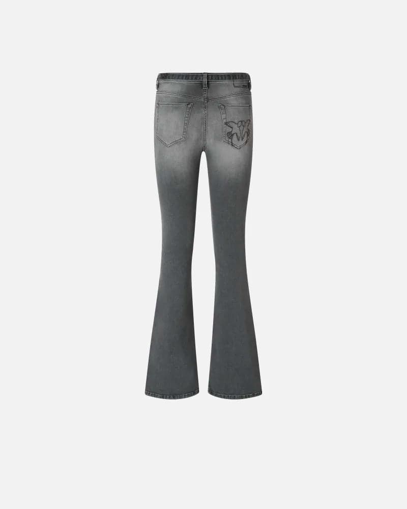 Pinko FLORA FLARE POWER STRETCH DARK FW25 da donna in Jeans Drestige - Casamassima, commercioVirtuoso.it