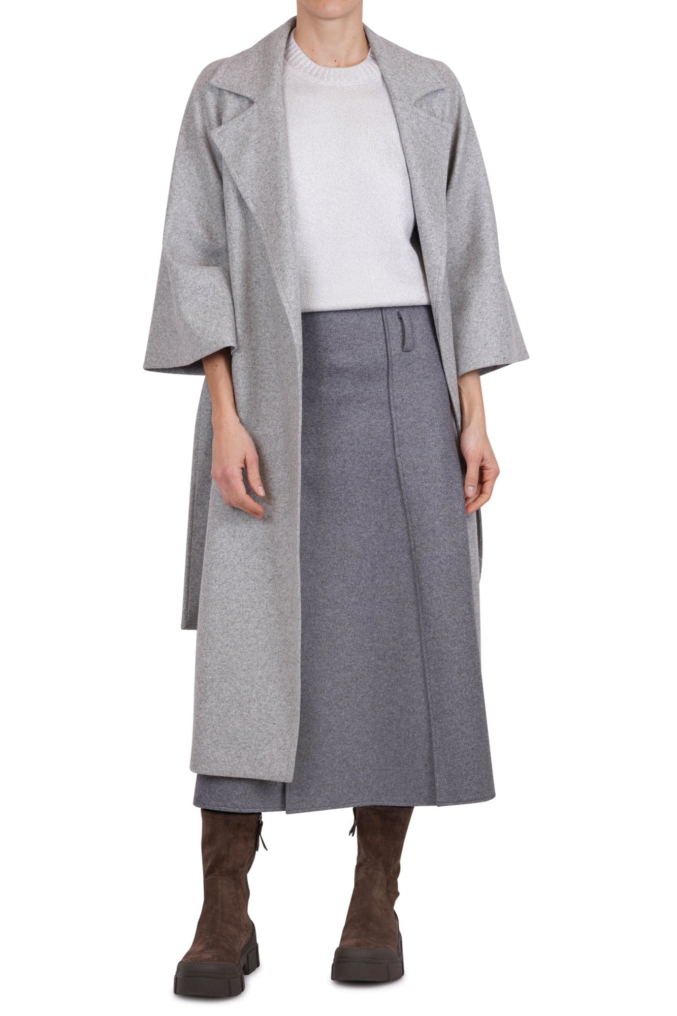 Semi-Couture Semi Couture - Maglia - 461700 - Grigio perla da donna in Maglioni Drestige - Casamassima, commercioVirtuoso.it
