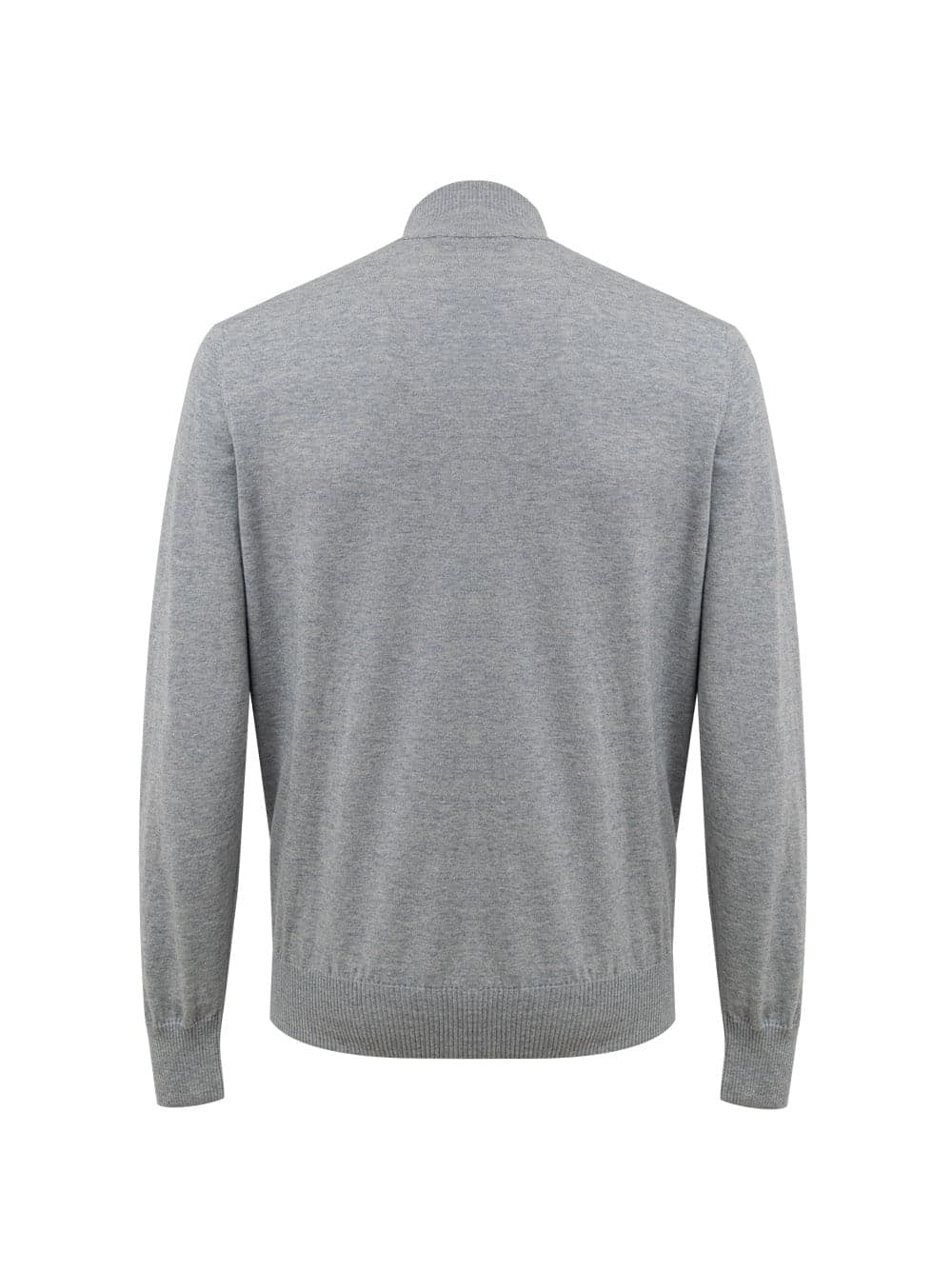 Gran Sasso Maglia Grigia con Zip a Manica Lunga da uomo in Felpe con cappuccio Drestige - Casamassima, commercioVirtuoso.it