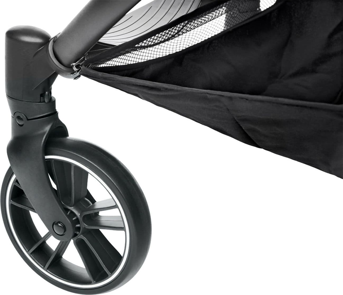 KIKKABOO Passeggino Gemellare Happy 2 Dark Grey 2024 - Twin - telaio in alluminio robusto, chiusura automatica e veloce, adatto dalla nascita fino a 15 kg, ruota a 360° RUOTA TOTALMENTE, colore Dark Grey, grigio in Passeggini compatti Sanitaria Gioia del Bimbo - Villa San Giovanni, commercioVirtuoso.it