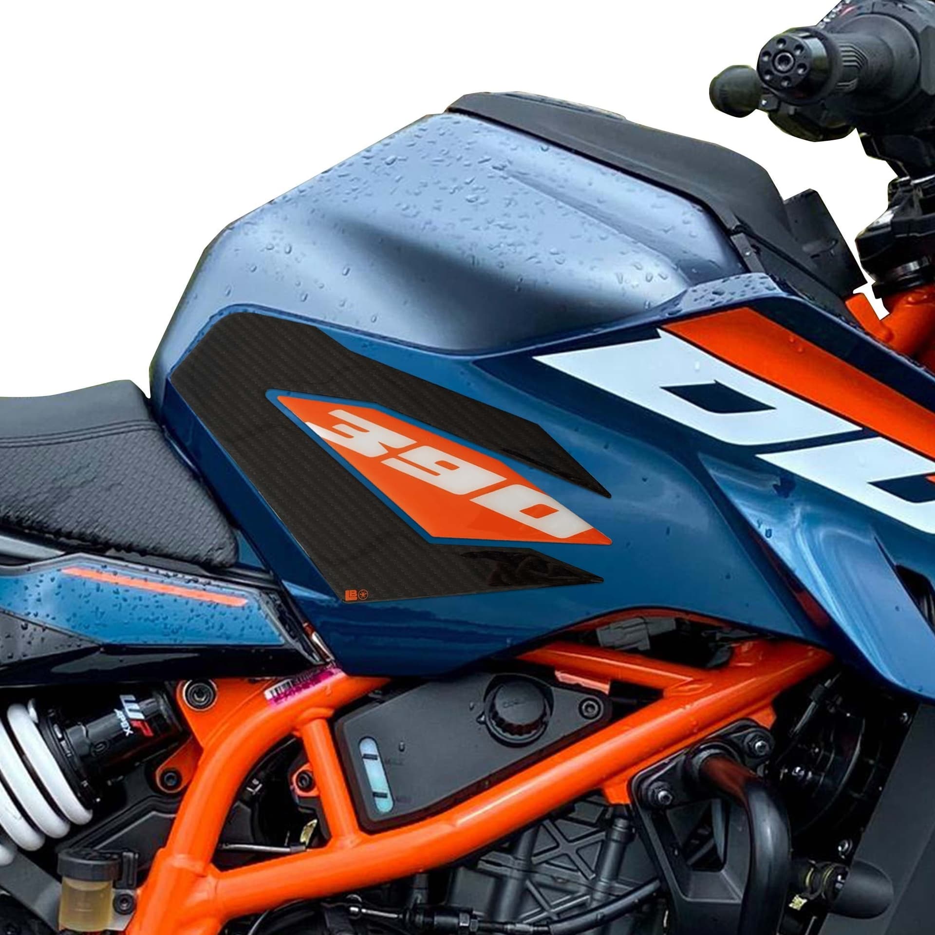 Adesivi 3D Protezioni laterali serbatoio compatibili con KTM 390 Duke 2024-2025 in Decalcomanie adesivi e magneti LabelBike - Bibbiano, commercioVirtuoso.it