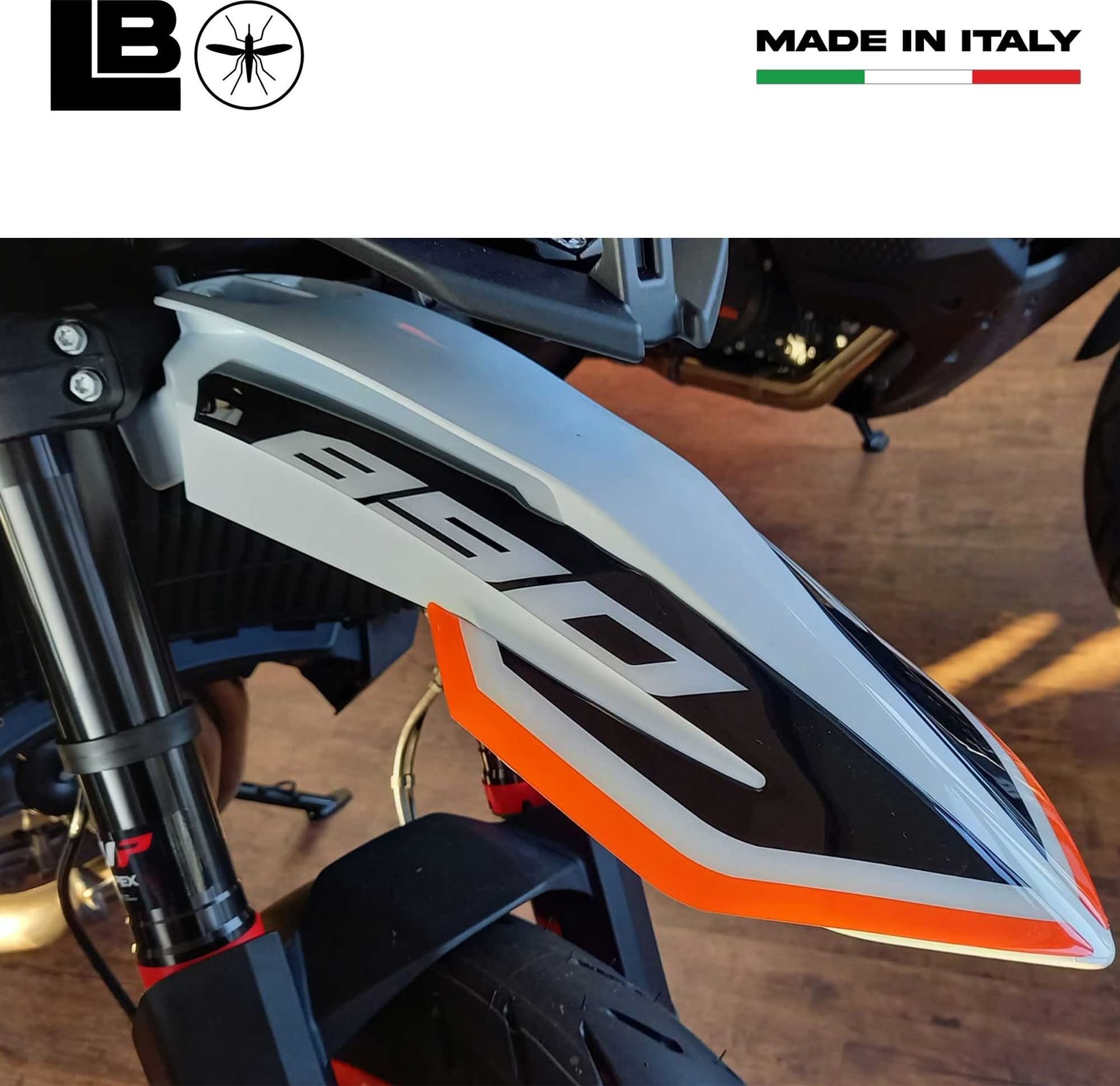 Adesivi 3D Protezione Parafango moto compatibili con KTM 890 SMT 2024 - 2025 in Decalcomanie adesivi e magneti LabelBike - Bibbiano, commercioVirtuoso.it