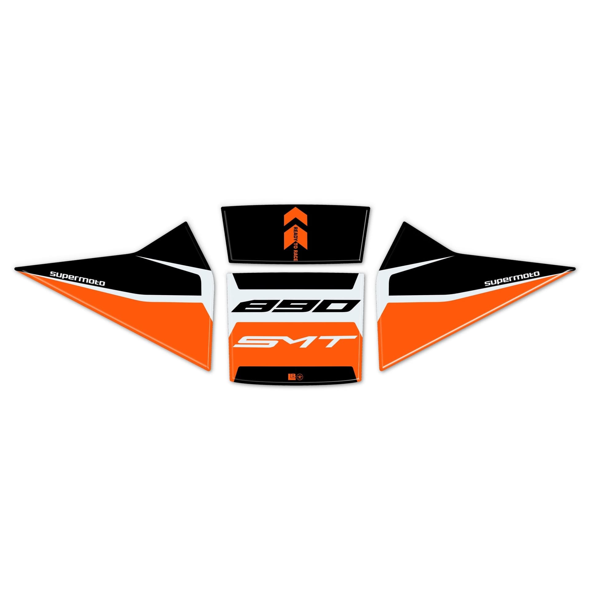 Paraserbatoio Adesivi 3D Protezione moto compatibili con KTM 890 SMT 2024-2025 in Paraserbatoio LabelBike - Bibbiano, commercioVirtuoso.it