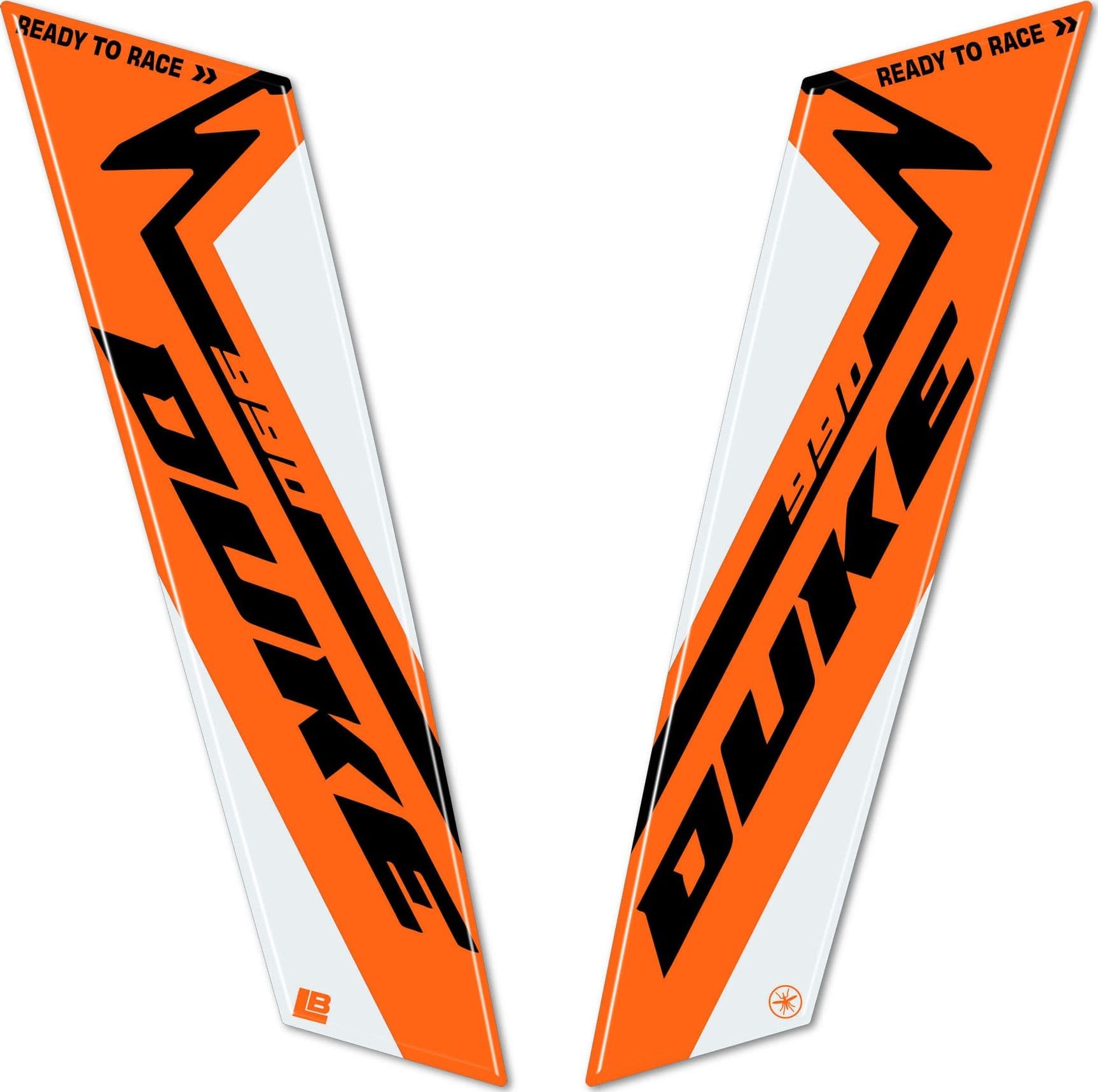Adesivi Gel 3D Parasteli Parafango moto compatibili con KTM 990 Duke R 2025 in Decalcomanie adesivi e magneti LabelBike - Bibbiano, commercioVirtuoso.it