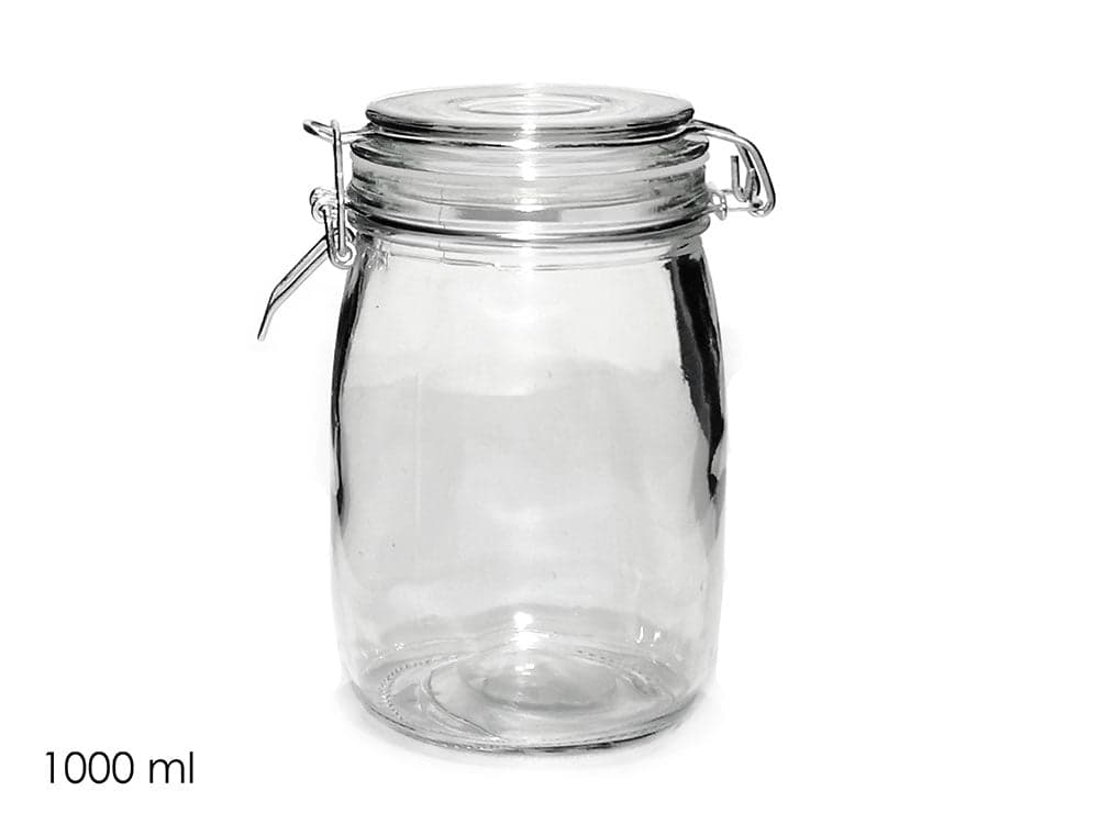 Barattolo Tondo Ermetico 1000ml