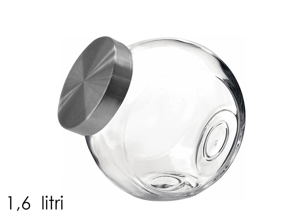 Barattolo 1,6 LT con Coperchio