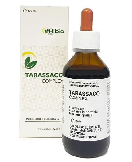 Tarassaco complex 100ml depurativo Carciofo, Boldo, Glutammina, amminoacidi, manganese funzionalità epatica e urinaria in Carciofo AlBio Sicily - Misilmeri, commercioVirtuoso.it