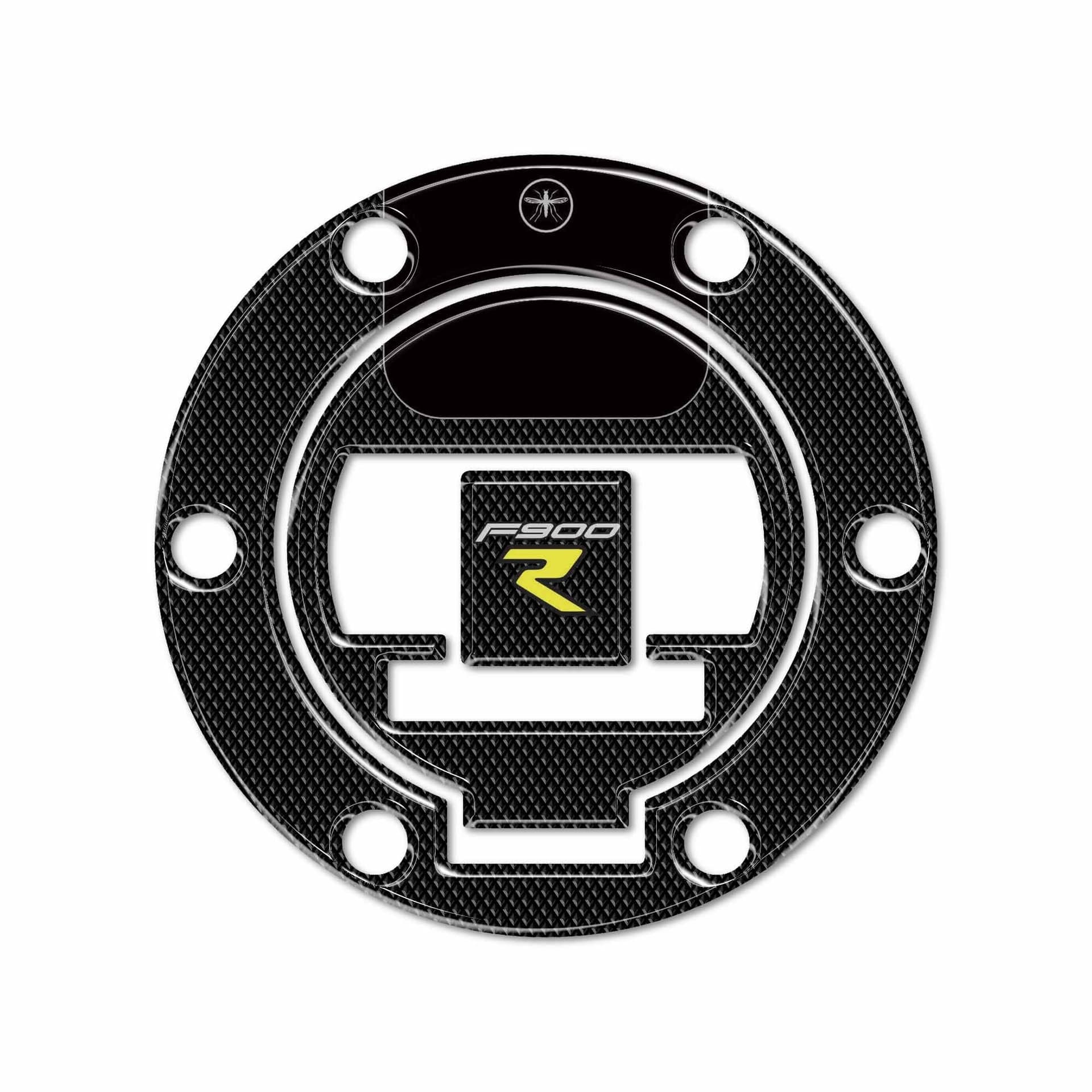 Adesivo 3D protezione tappo serbatoio moto compatibile con BMW F900 R Giallo in Decalcomanie adesivi e magneti LabelBike - Bibbiano, commercioVirtuoso.it