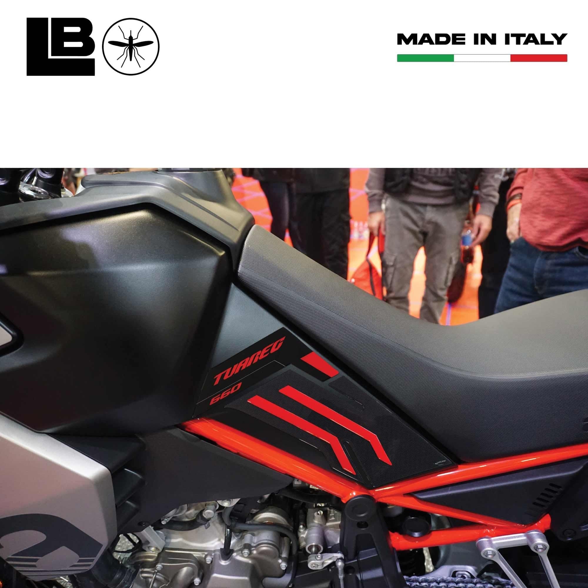 Protezioni laterali serbatoio Adesivi 3D compatibili con Aprilia Tuareg 660 2024 in Decalcomanie adesivi e magneti LabelBike - Bibbiano, commercioVirtuoso.it