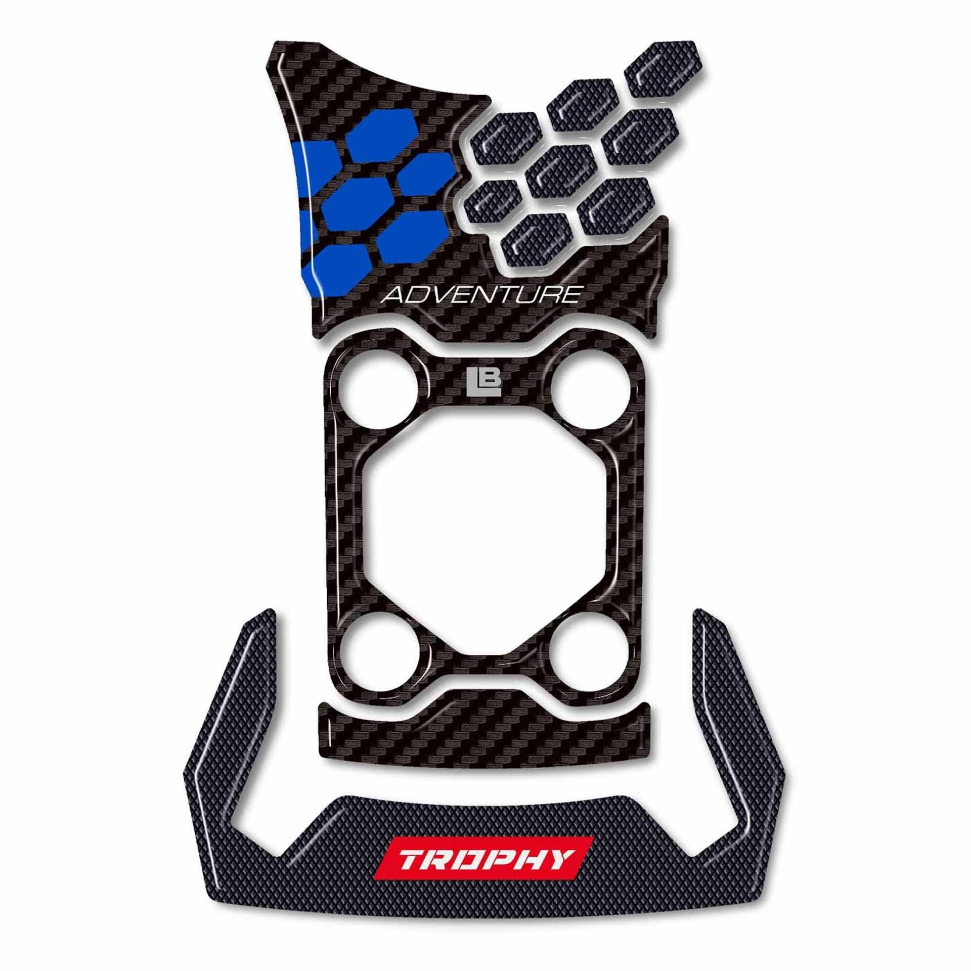 Paraserbatoio ALTO Adesivo 3D moto compatibile con BMW R 1300 GS Adventure in Decalcomanie adesivi e magneti LabelBike - Bibbiano, commercioVirtuoso.it