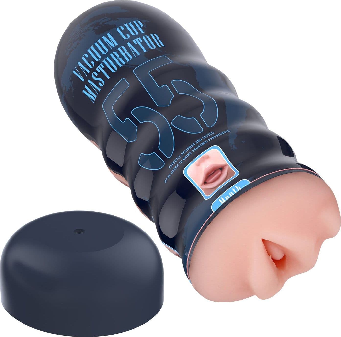Pretty Love Vacuum Cup “Mouth” (55 Mouth) Masturbatore Uomo Effetto Bocca TPE 18cm in prodotto Erosdom - Palmi, commercioVirtuoso.it